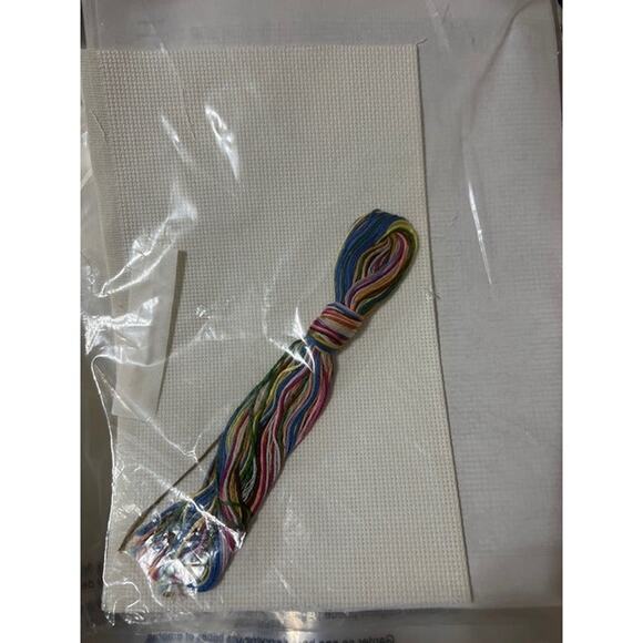 NWP Vintage Patsy's Prints "Little Angel" Counted Cross Stitch Complete Kit  8x1 - Picture 3 of 3